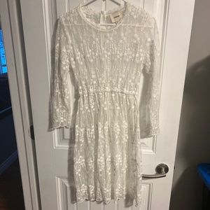 Vintage Sheer Lace Dress